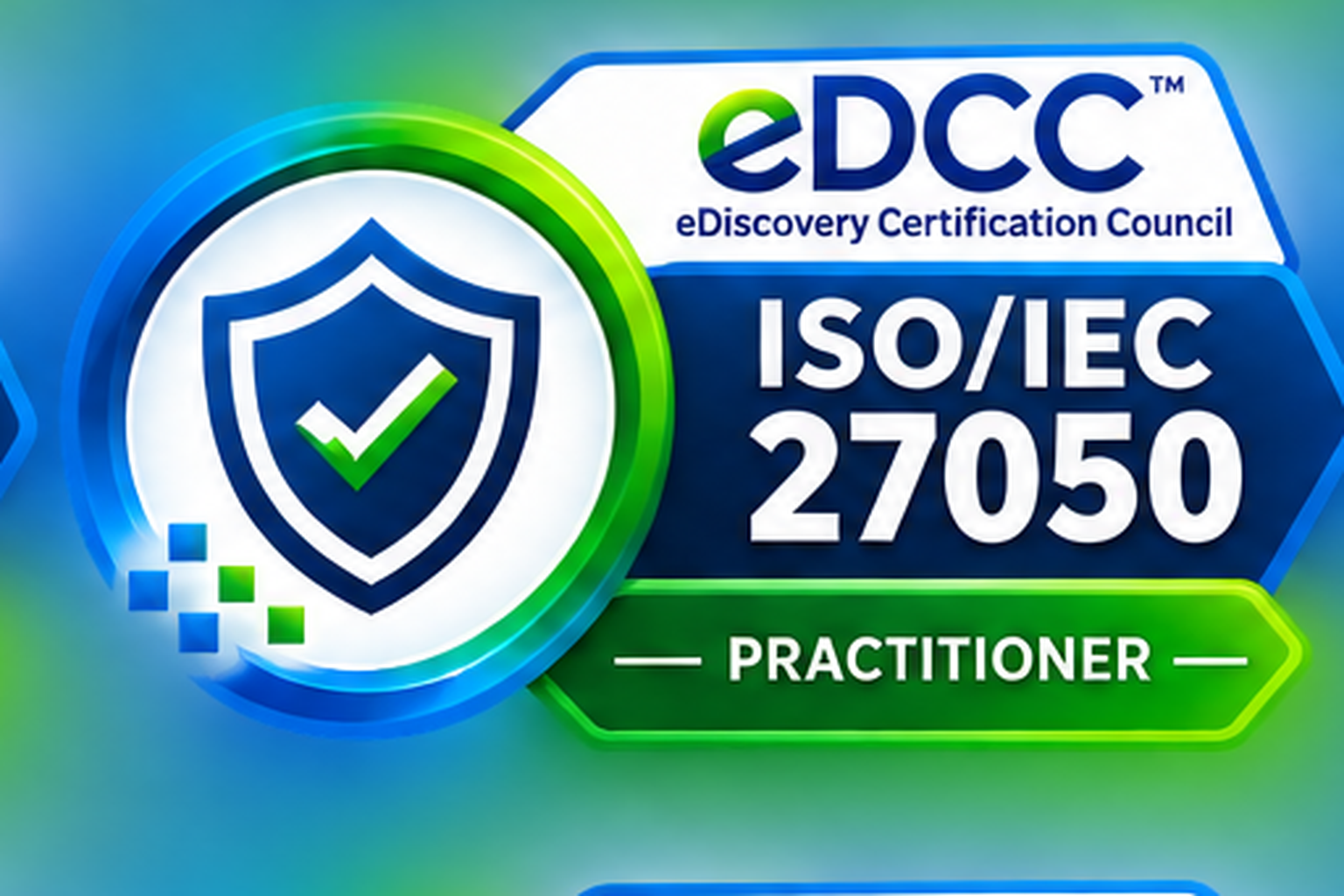 Certified ISO27050 Practitioner logo